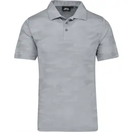 Mens Volition Golf Shirt Grey